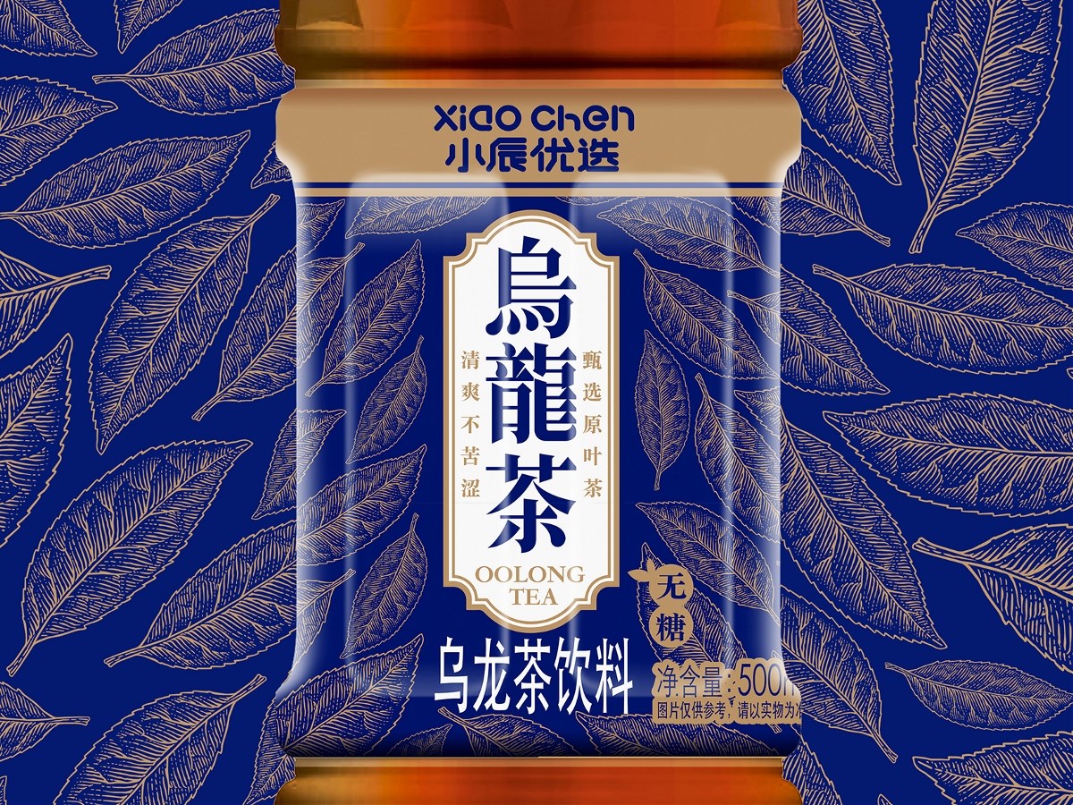 小辰優(yōu)選烏龍茶系列包裝