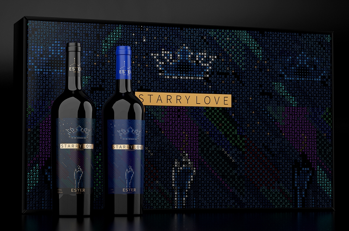 ESTER 葡萄酒品牌包装设计｜ 葡萄酒 酒标 品牌 红酒