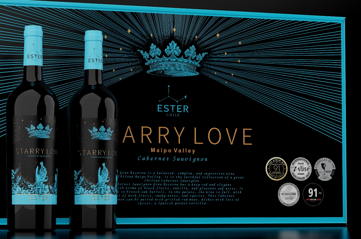 ESTER 葡萄酒品牌包装设计｜ 葡萄酒 酒标 品牌 红酒