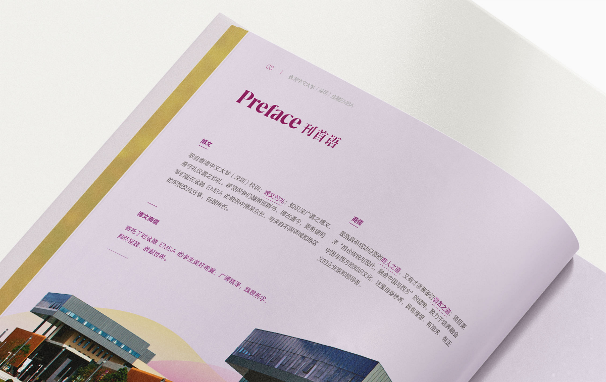 香港中文大学高端画册设计