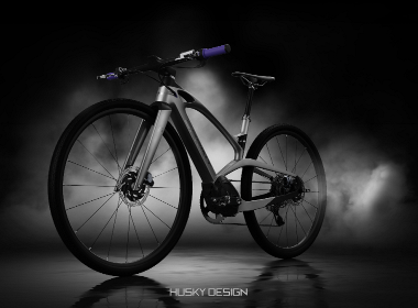 哈士奇設計作品 —電助自行車