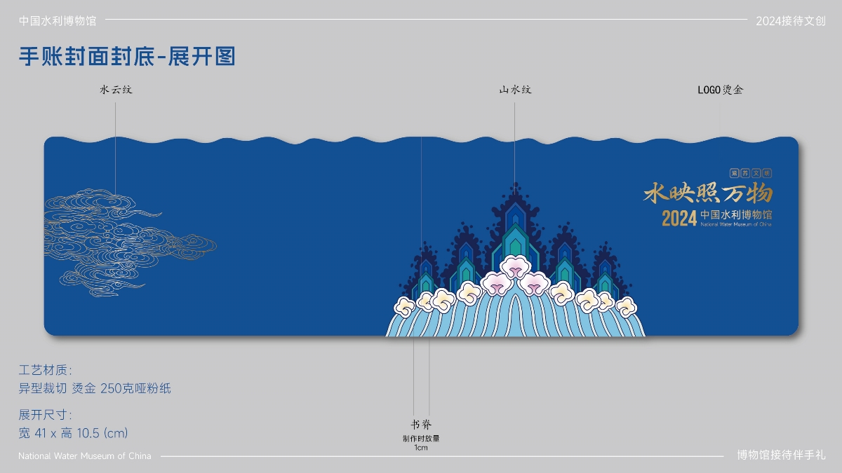中国水利博物馆丨周历手账伴手礼丨文创套装设计