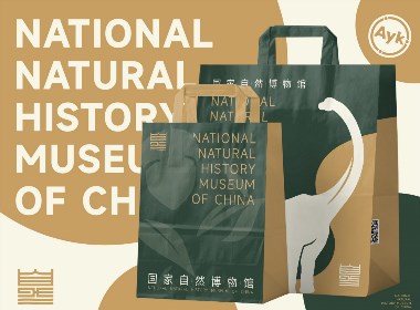 国家自然博物馆品牌LOGO设计｜博物馆标志设计 VI设计