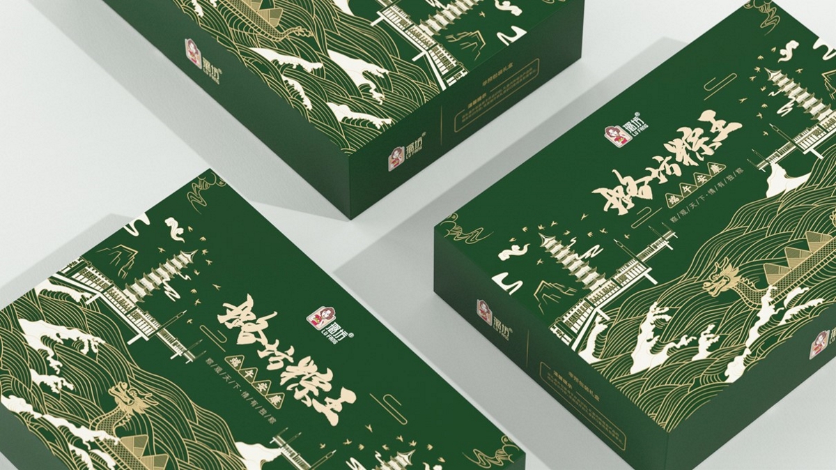 象鸟创意×璐坊粽王×端午粽子包装设计