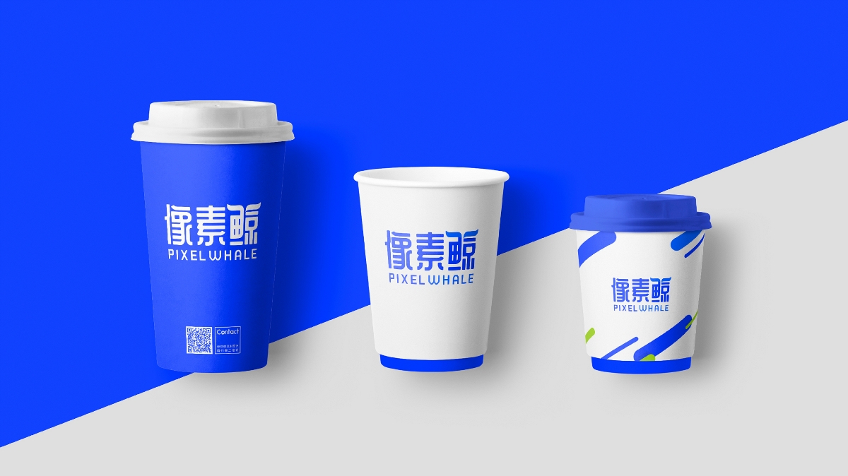 像素鲸艺术微喷品牌LOGO设计｜工作室打印LOGO VI设计