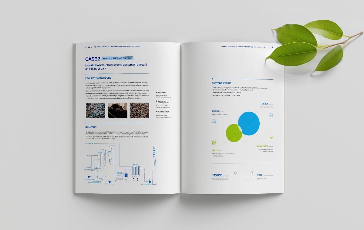 新能源行业｜衡燃新能源画册设计英文版