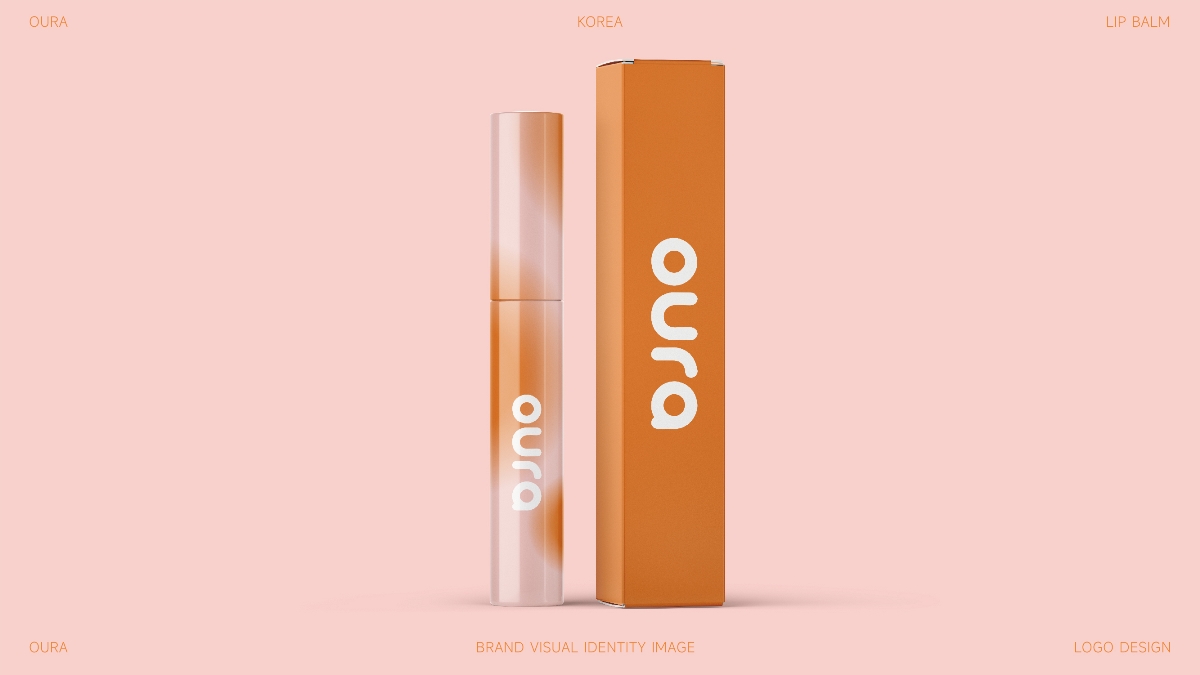 OURA化妆品品牌LOGO设计｜护肤美容医美包装LOGOVI设计
