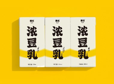 開鑫浓豆乳包装设计丨開鑫小白砖丨食品 饮料包装