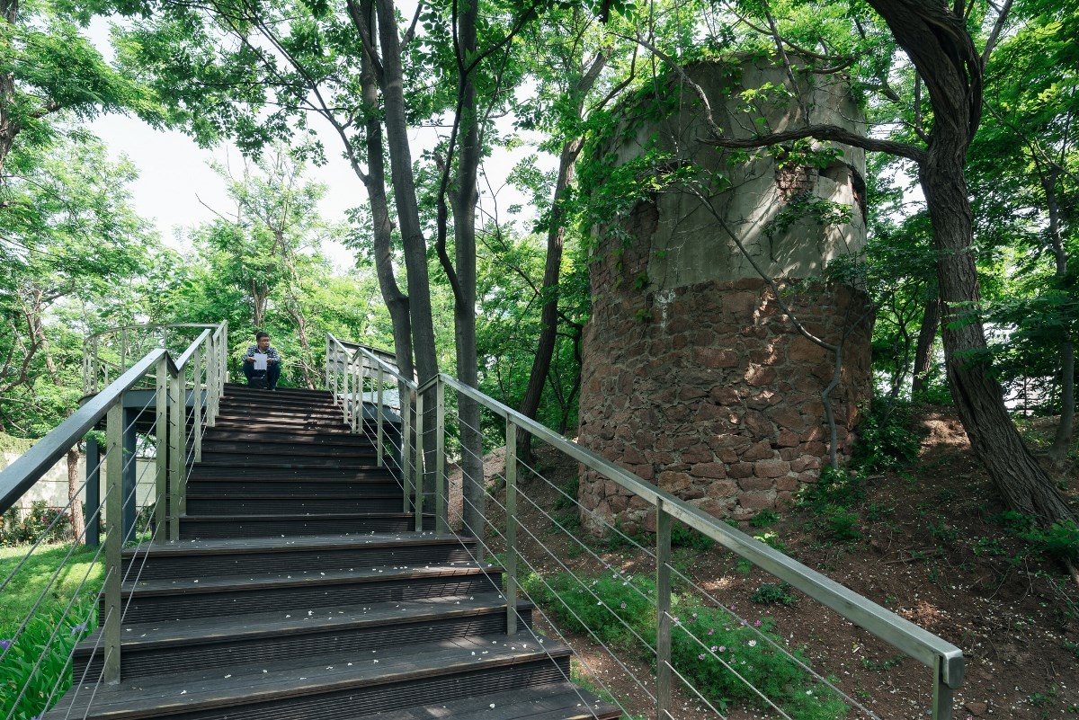 歷史遺址的煥新，青島團(tuán)島山公園