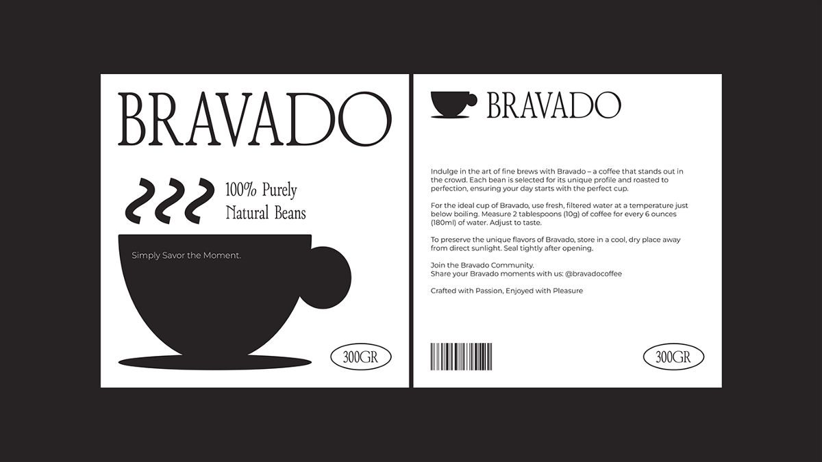 Bravado 咖啡品牌VI设计欣赏