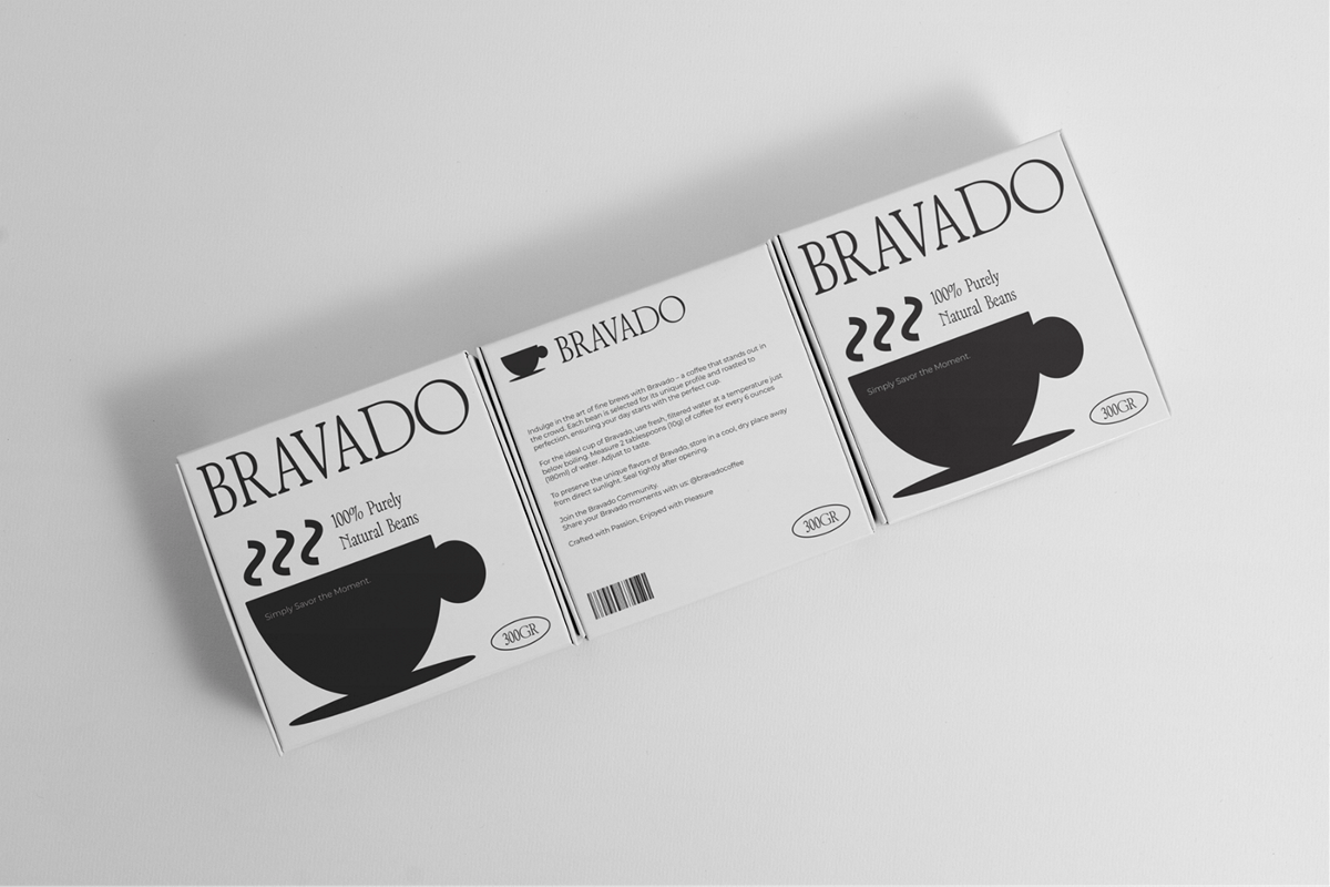 Bravado 咖啡品牌VI设计欣赏