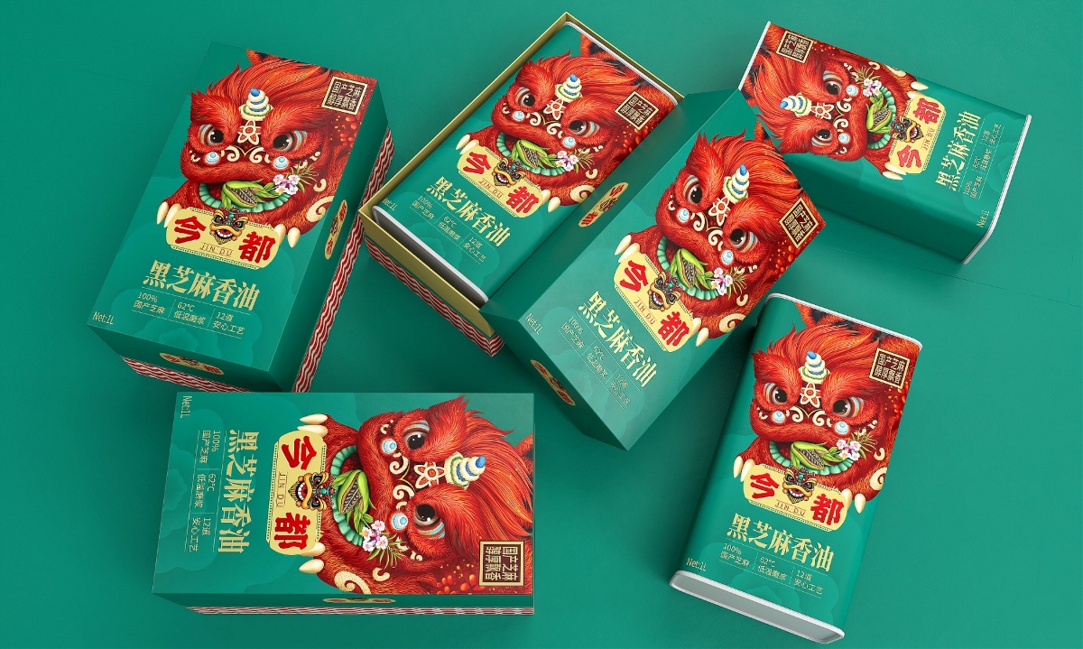 今都小磨香油—徐桂亮品牌設(shè)計