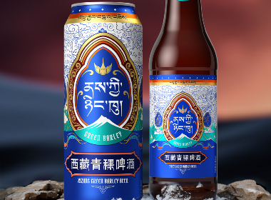 博创／5100西藏青稞啤酒品牌+包装设计