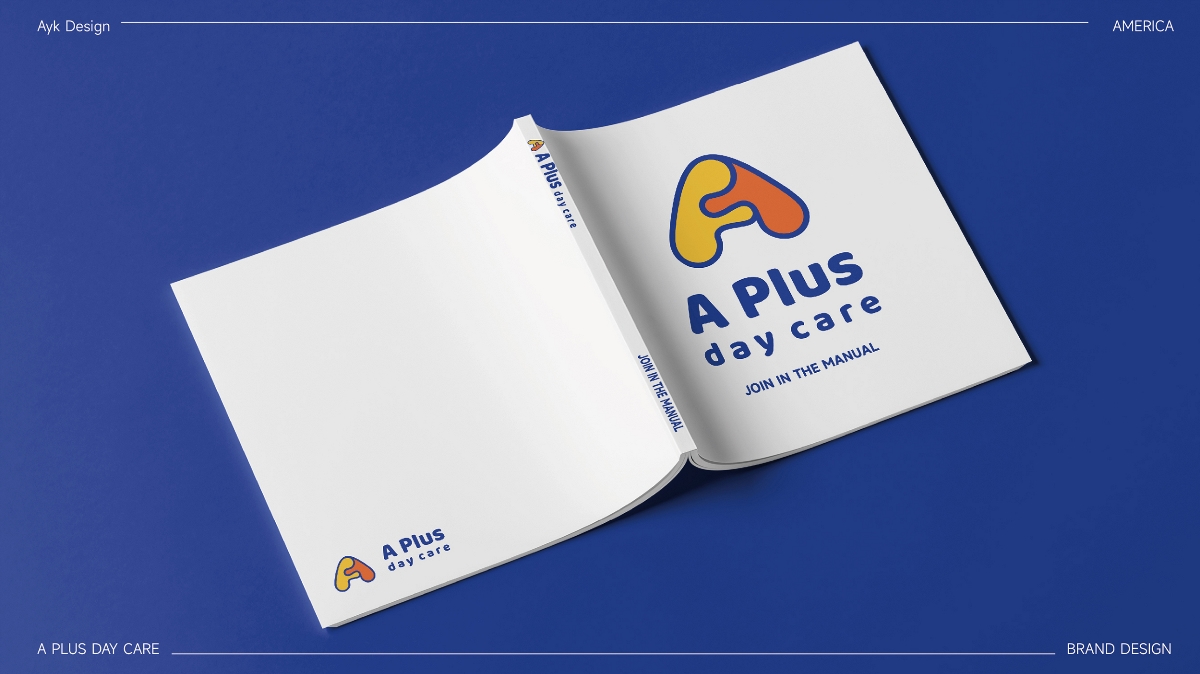 A PLUS DAYCARE幼儿看护品牌LOGO设计 托儿所 幼儿园LOGO