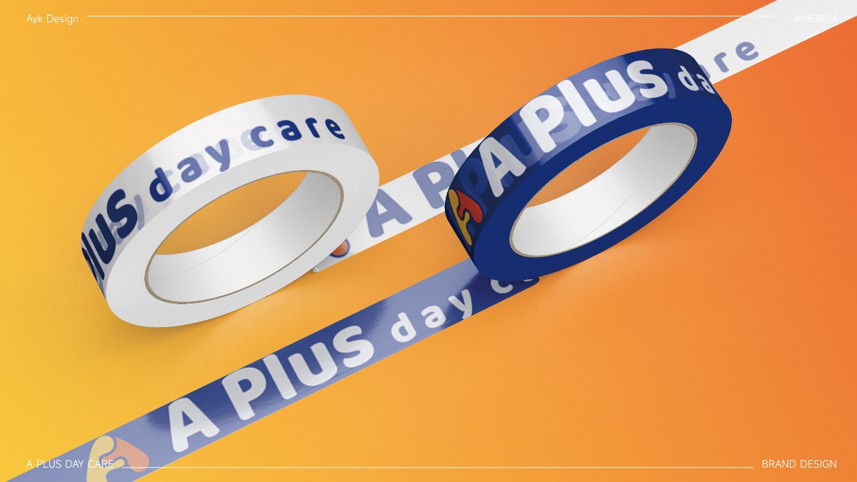 A PLUS DAYCARE幼儿看护品牌LOGO设计 托儿所 幼儿园LOGO