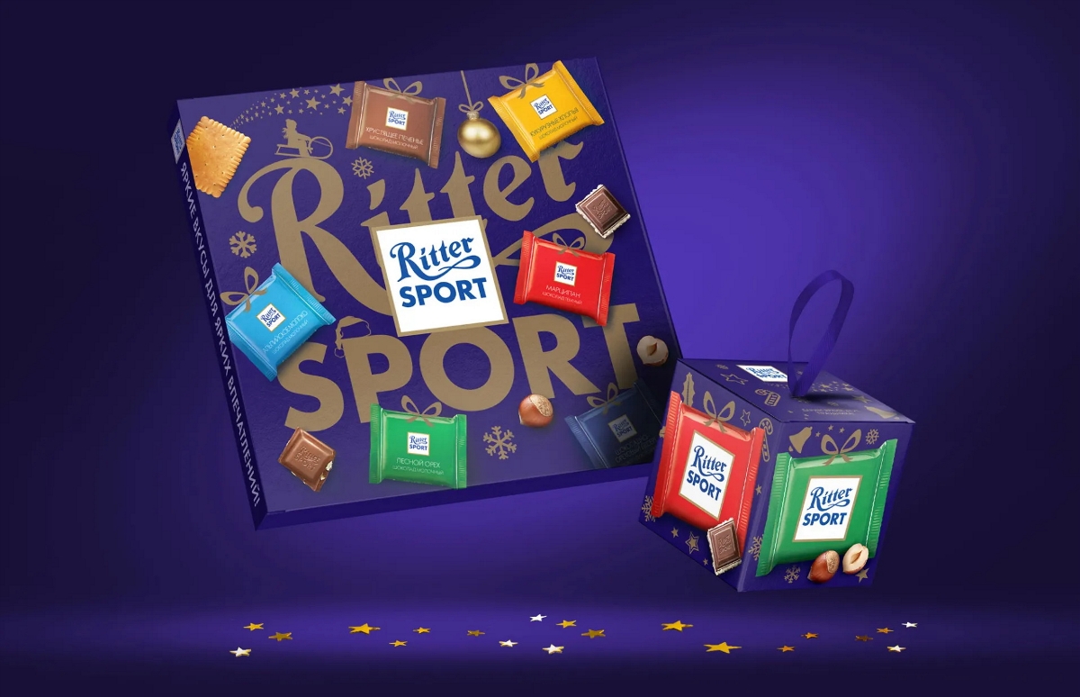 Ritter Sport 新年限量版设计