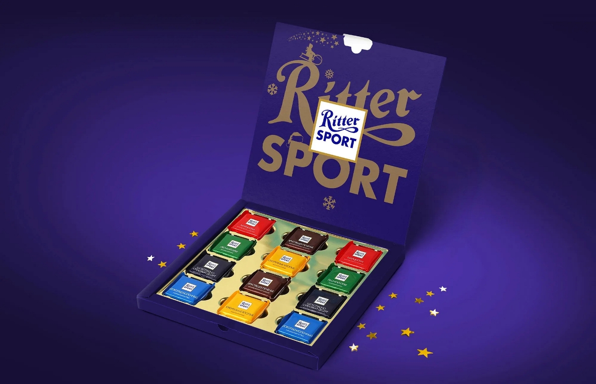 Ritter Sport 新年限量版设计