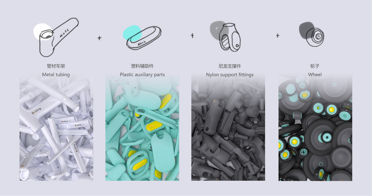 3.2.1 Roll — 儿童成长骑行玩具套系