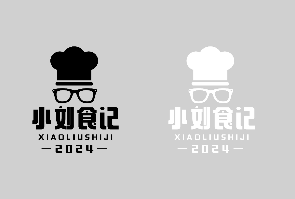 小劉食記Logo Design