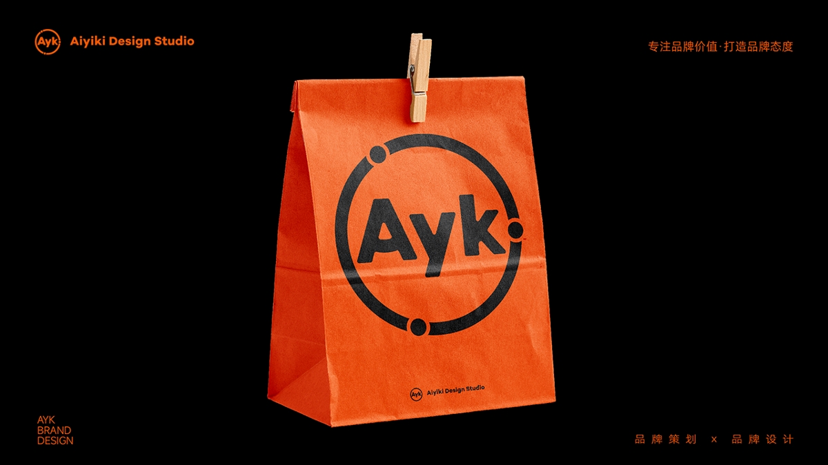 Ayk艾亿客品牌服务机构LOGO设计｜设计 策划｜LOGO VI