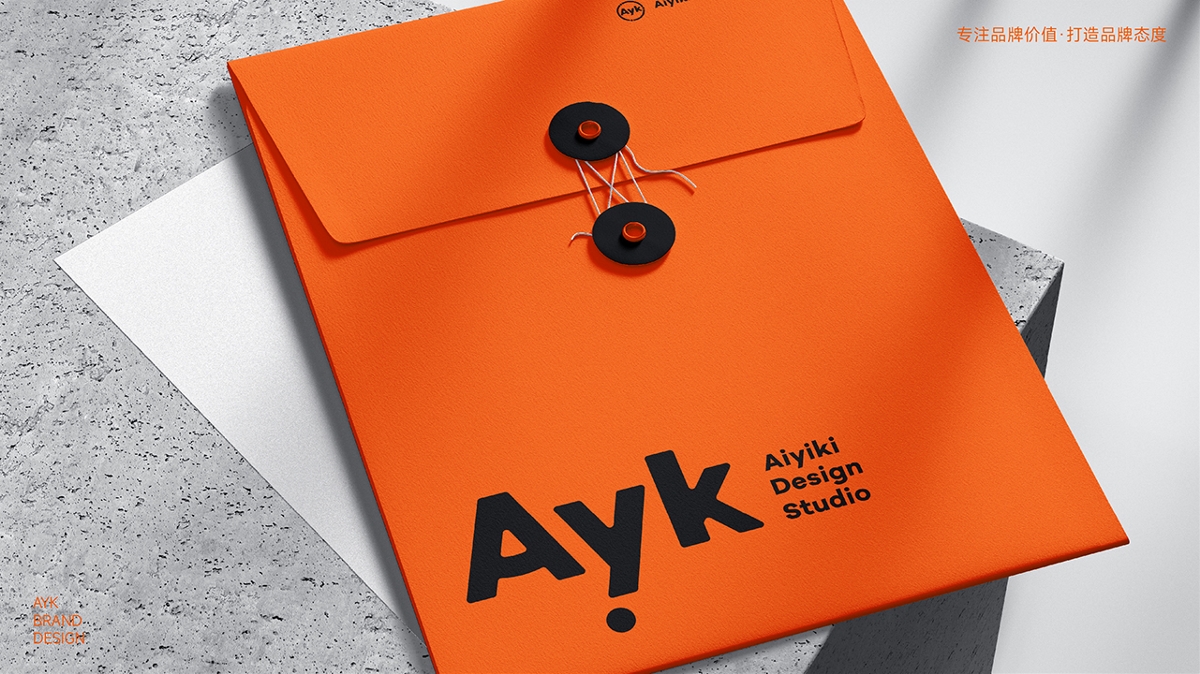 Ayk艾亿客品牌服务机构LOGO设计｜设计 策划｜LOGO VI