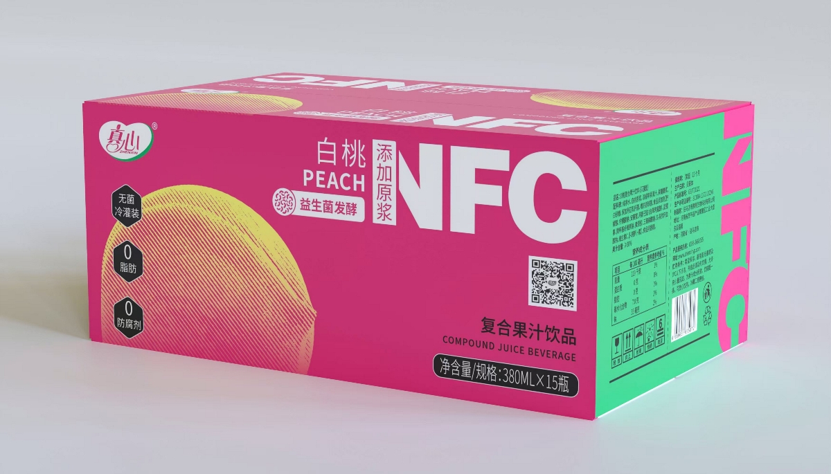 真心NFC果汁包裝設計