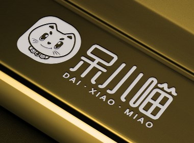 互聯網LOGO線上平臺LOGO喵LOGO卡通貓LOGO