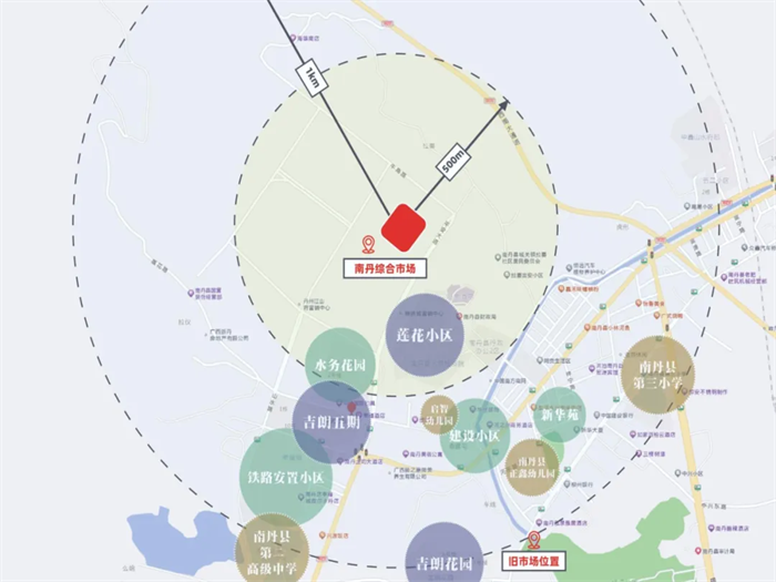 農貿市場設計案例｜南丹綜合市場