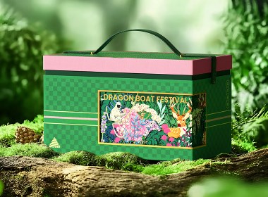 【方森園】自然療愈感端午粽子禮盒包裝《粽夏野》