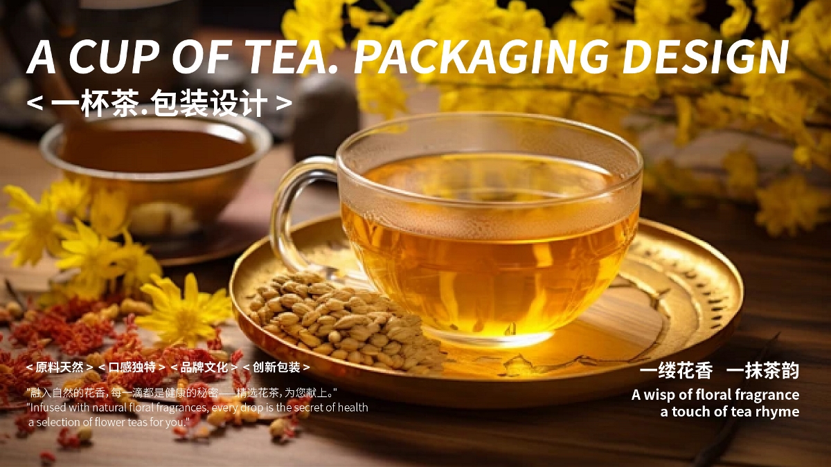 一杯茶品牌包裝視覺升級