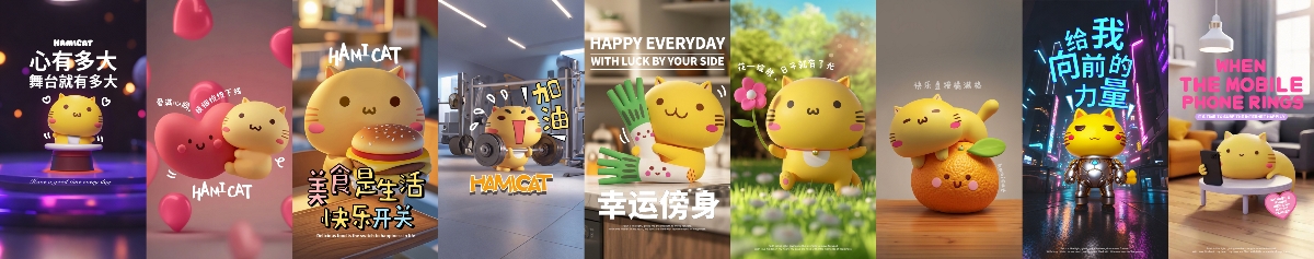 哈咪貓手機(jī)電腦壁紙