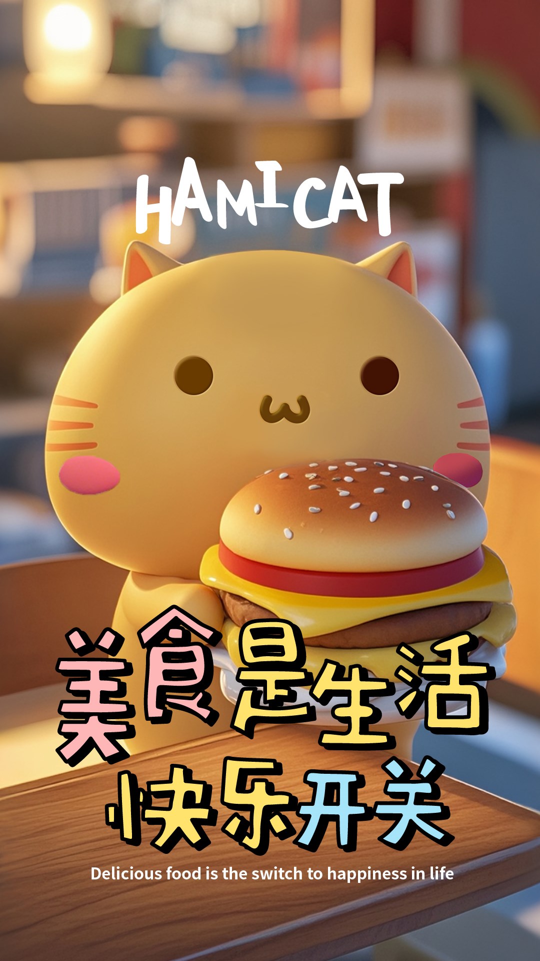 哈咪貓手機電腦壁紙