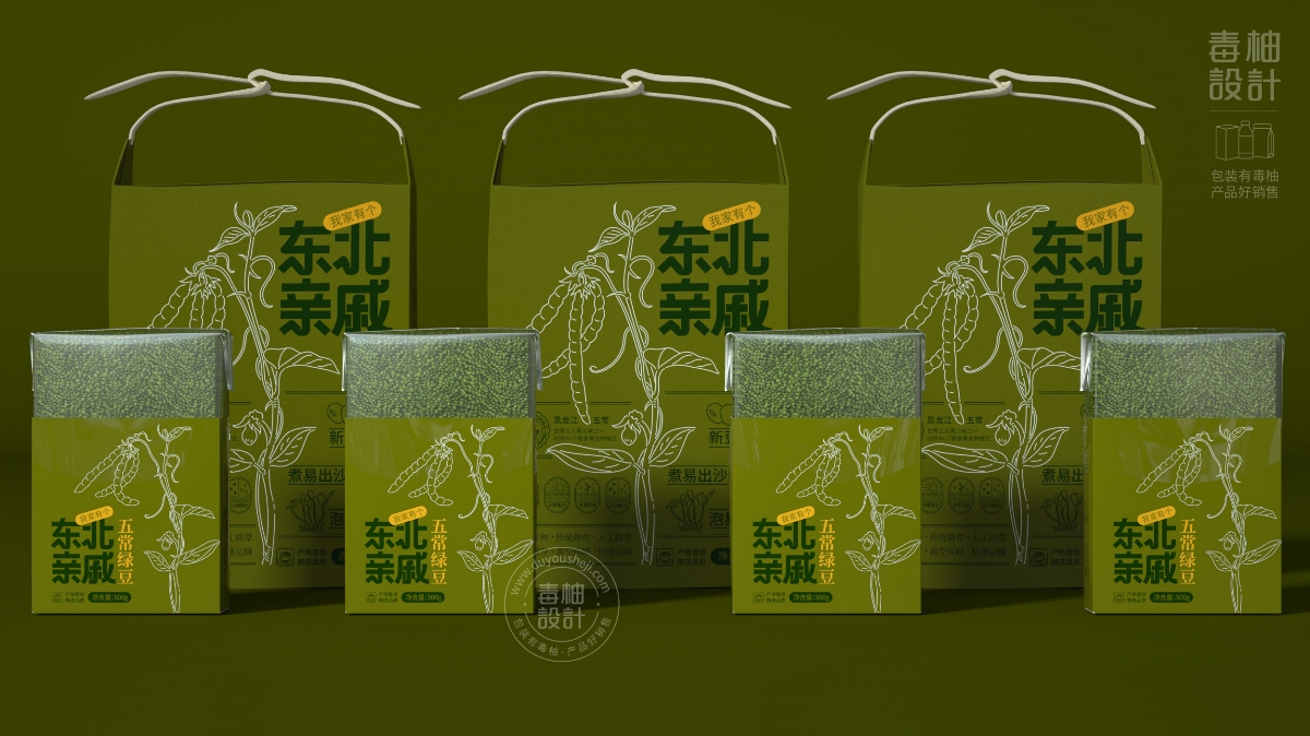 五常大米包裝設(shè)計(jì)|毒柚包裝設(shè)計(jì)