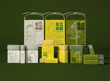 五常大米包裝設(shè)計|毒柚包裝設(shè)計