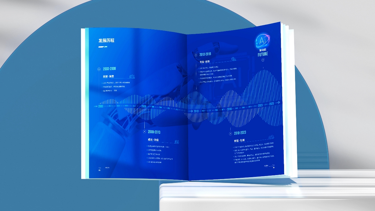 金融科技畫冊設(shè)計