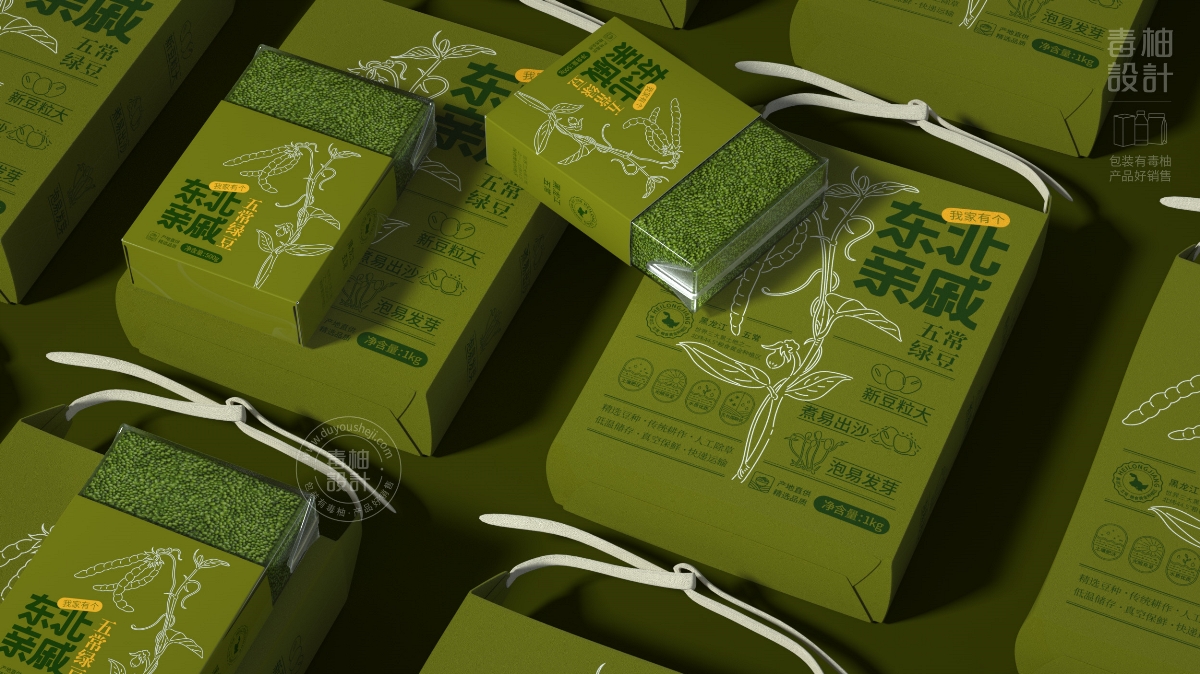五常大米包裝設(shè)計(jì)|毒柚包裝設(shè)計(jì)