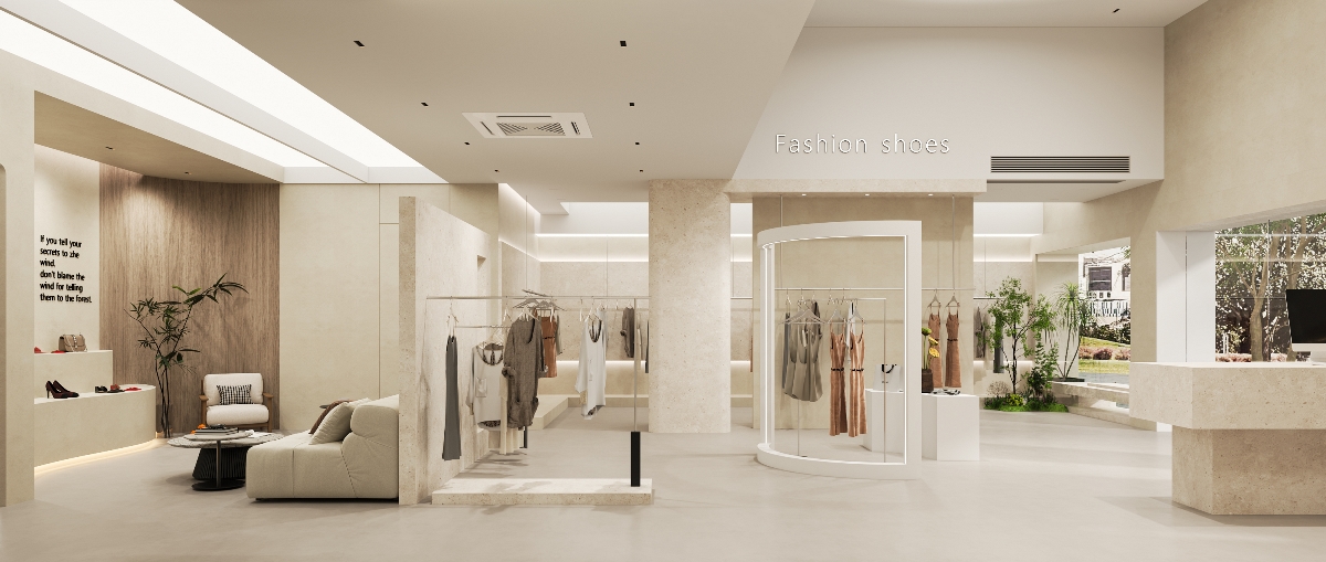 服裝店效果圖
