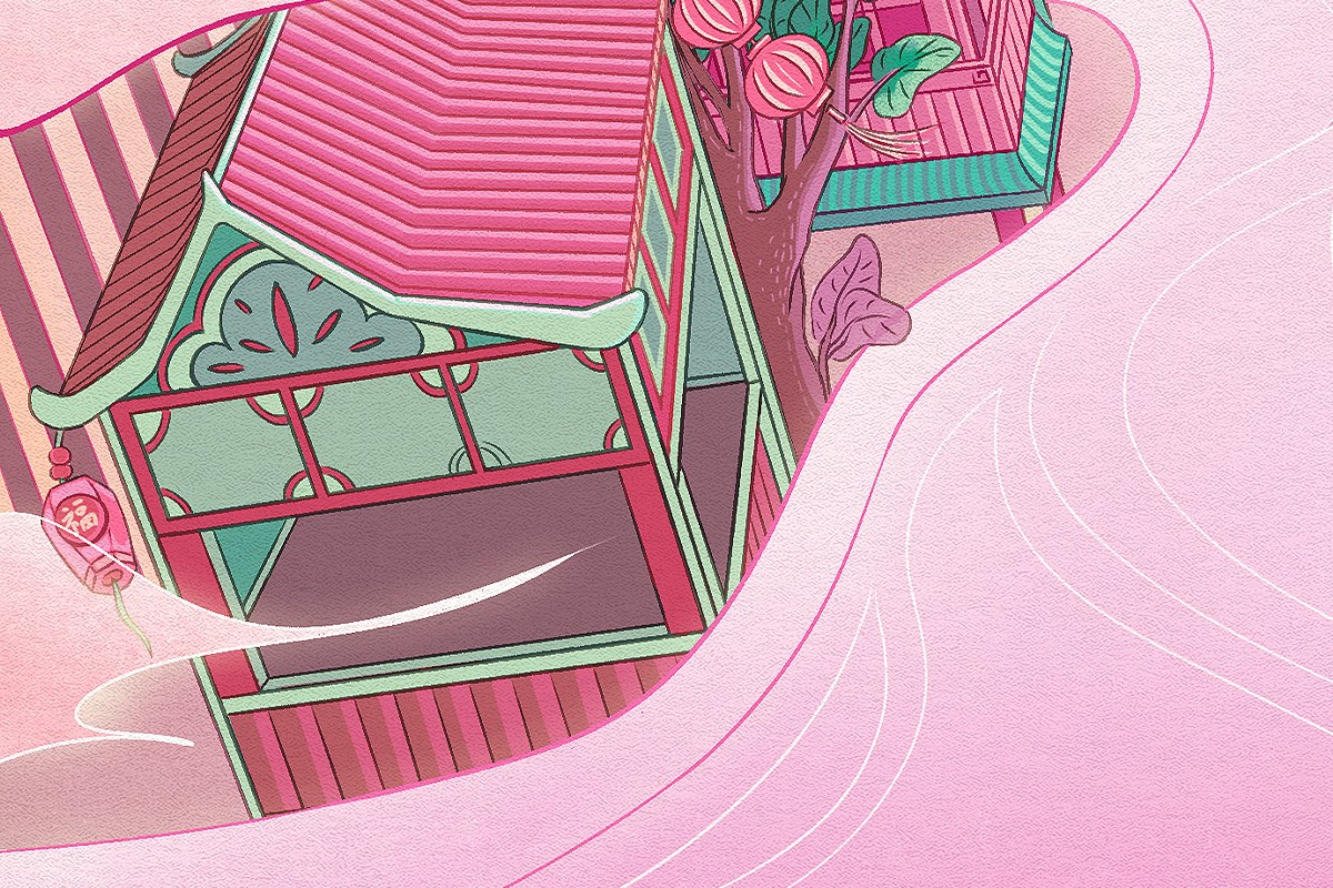 一款食品海報的插畫設計