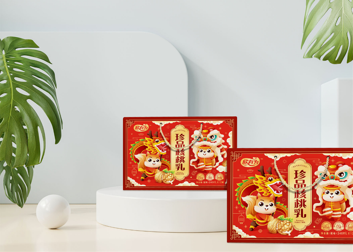 珍品核桃乳禮盒