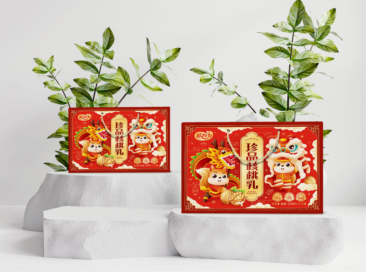 珍品核桃乳禮盒