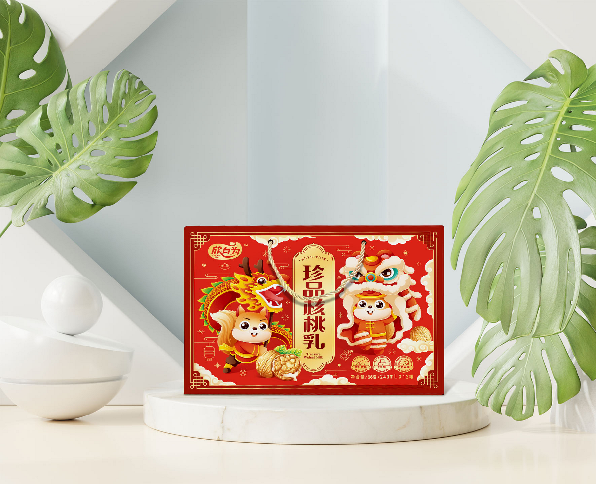 珍品核桃乳禮盒