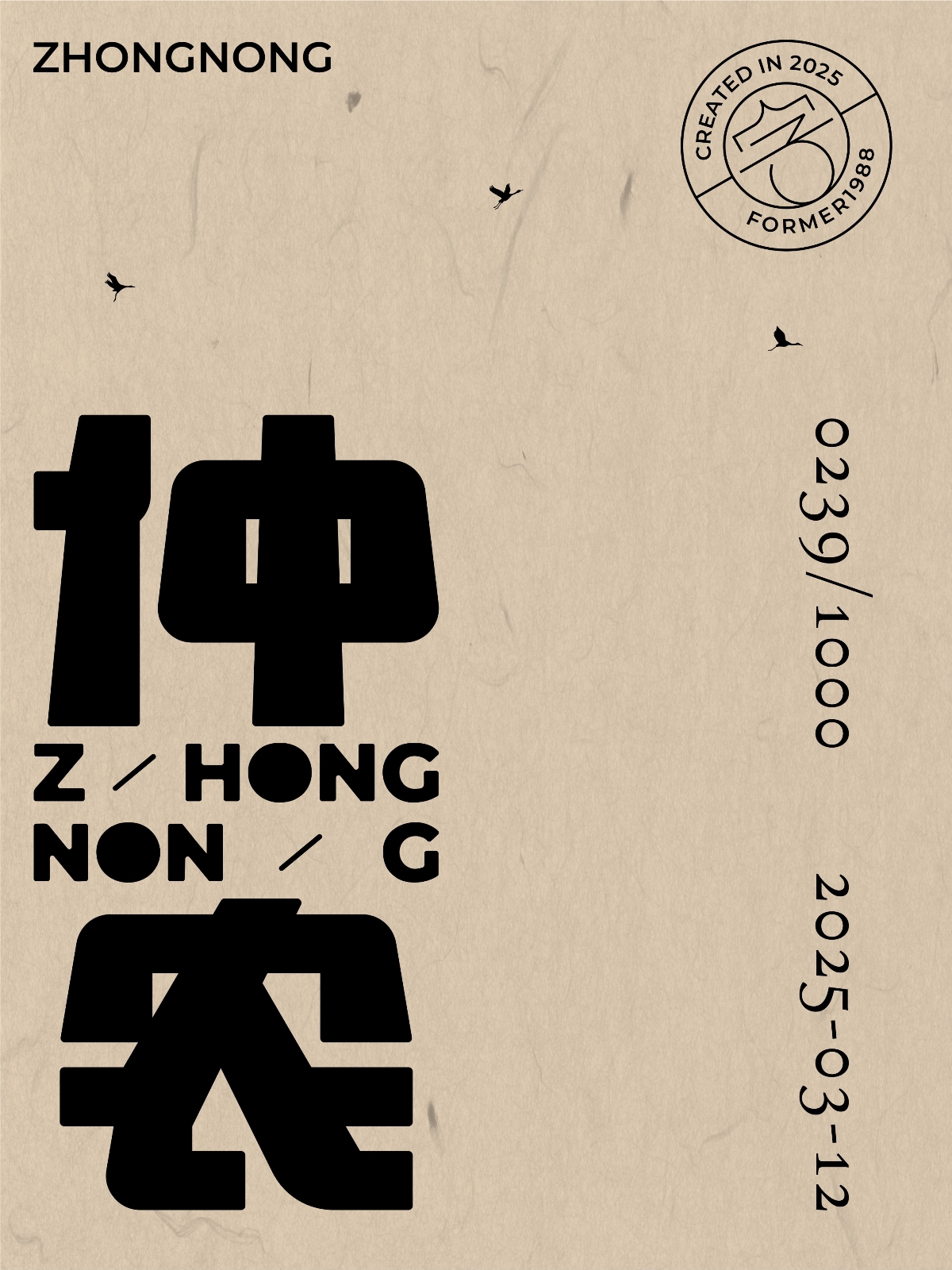 2025年3月上旬字體logo設計作品集