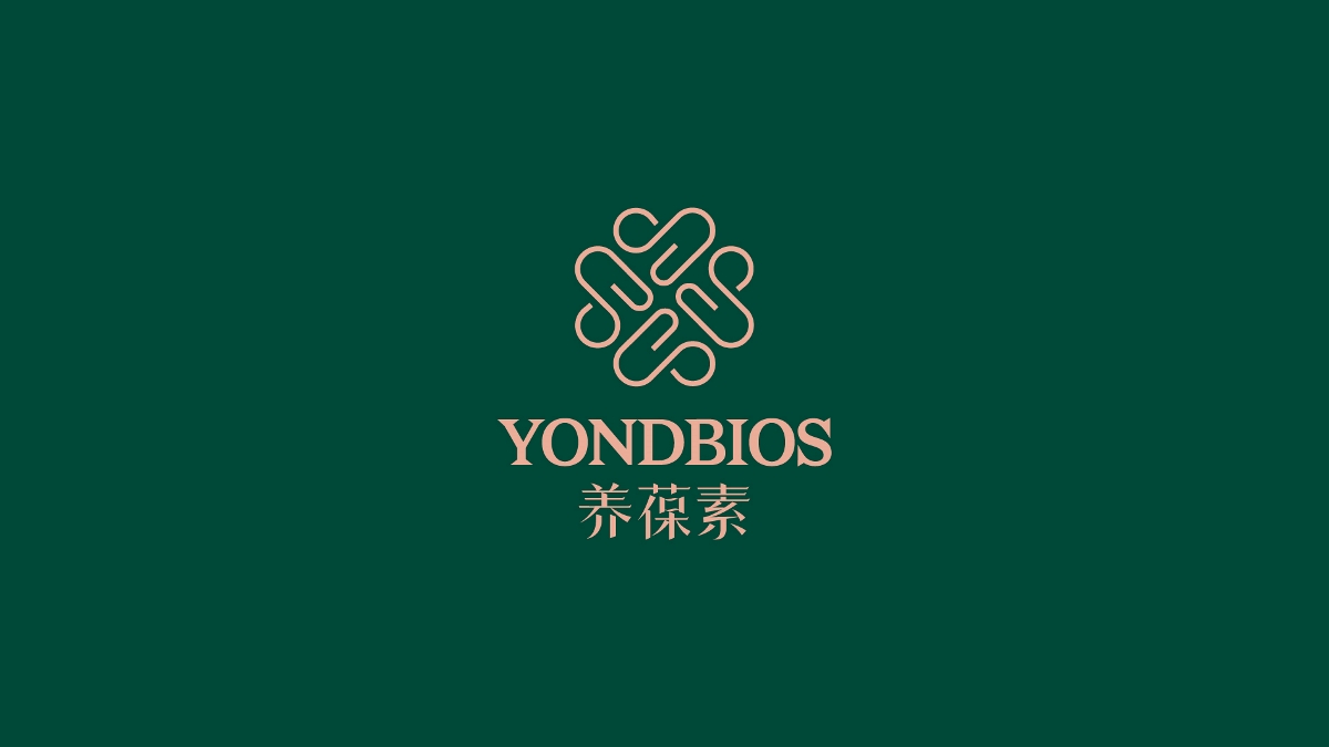 養葆素logo及標簽設計