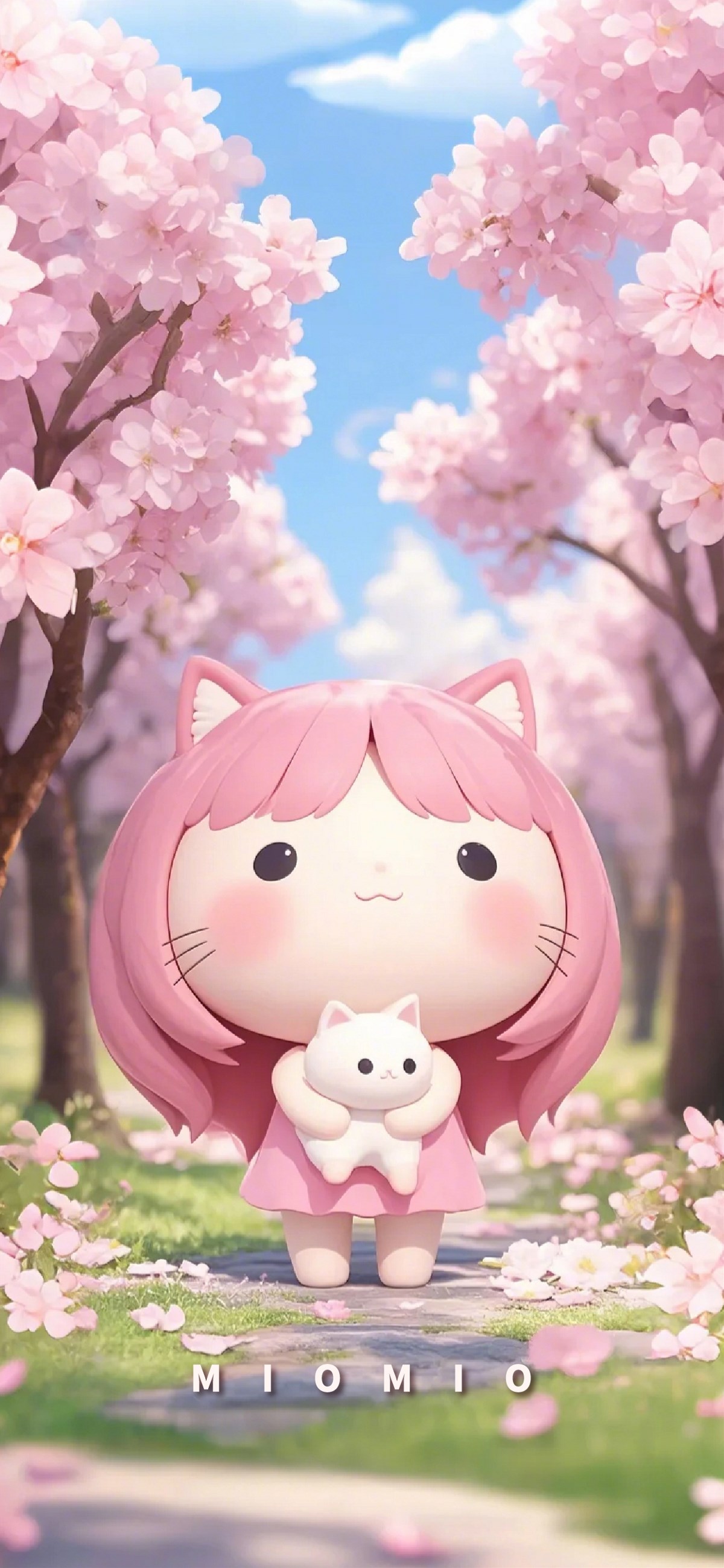 喵星少女與花