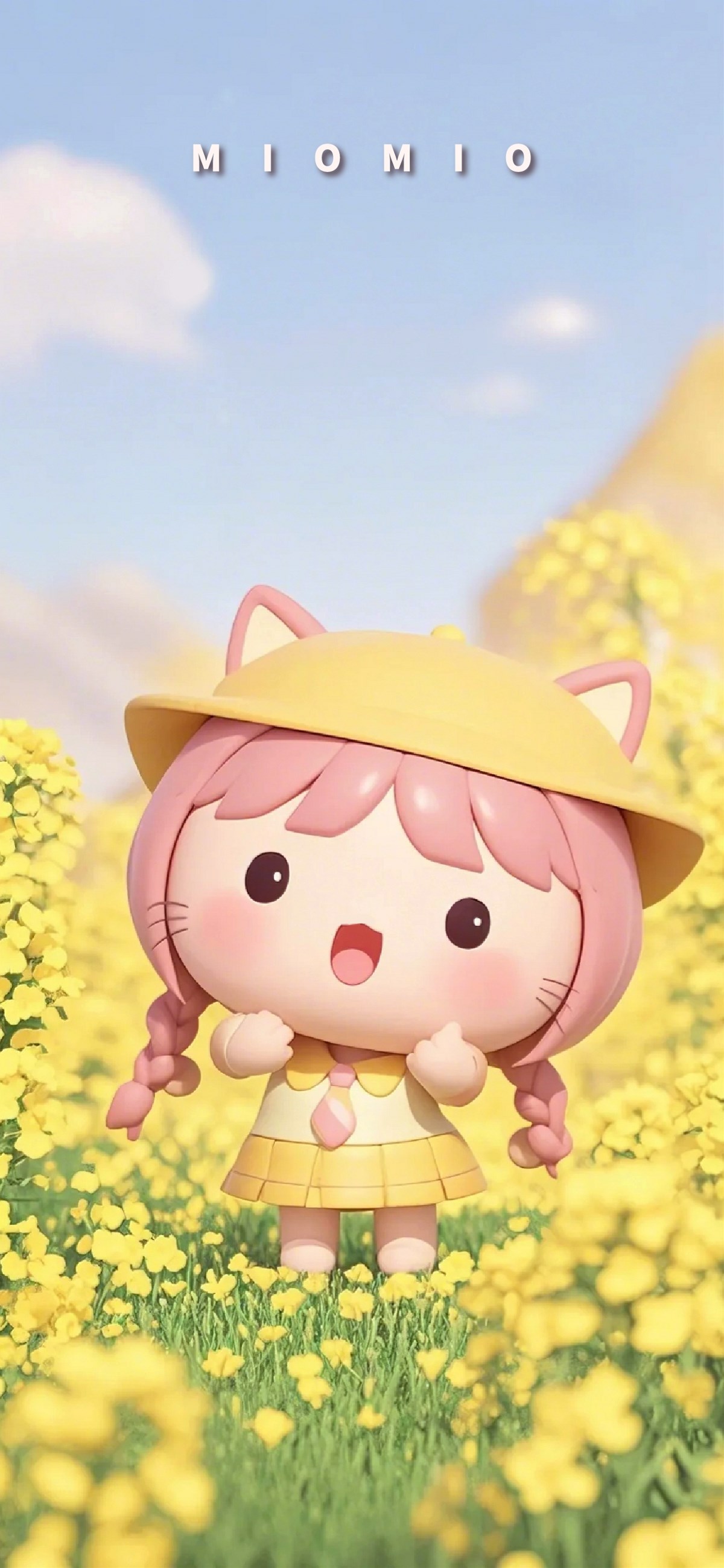 喵星少女與花