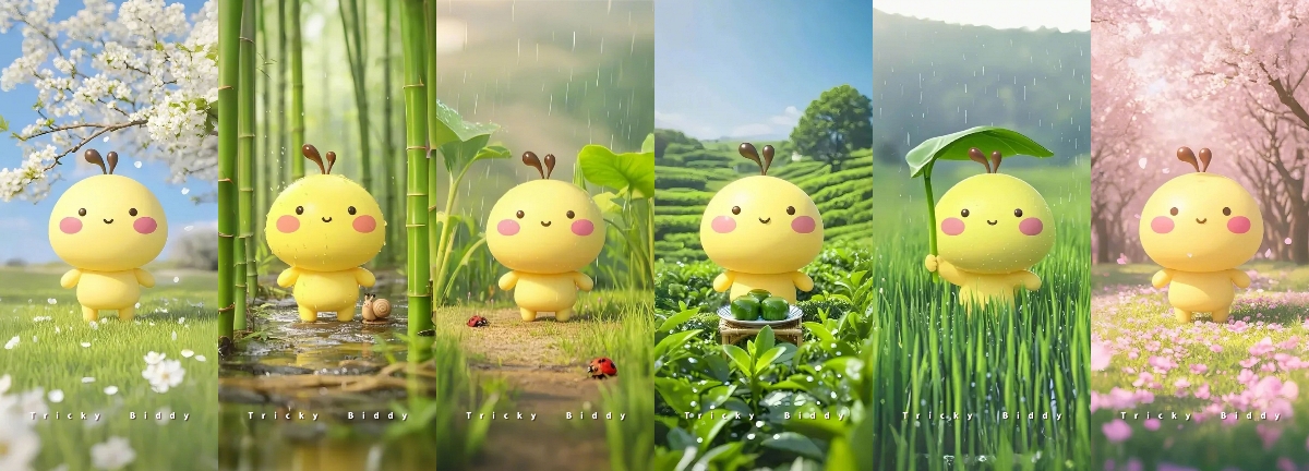 油爆嘰丁季節(jié)變化之春