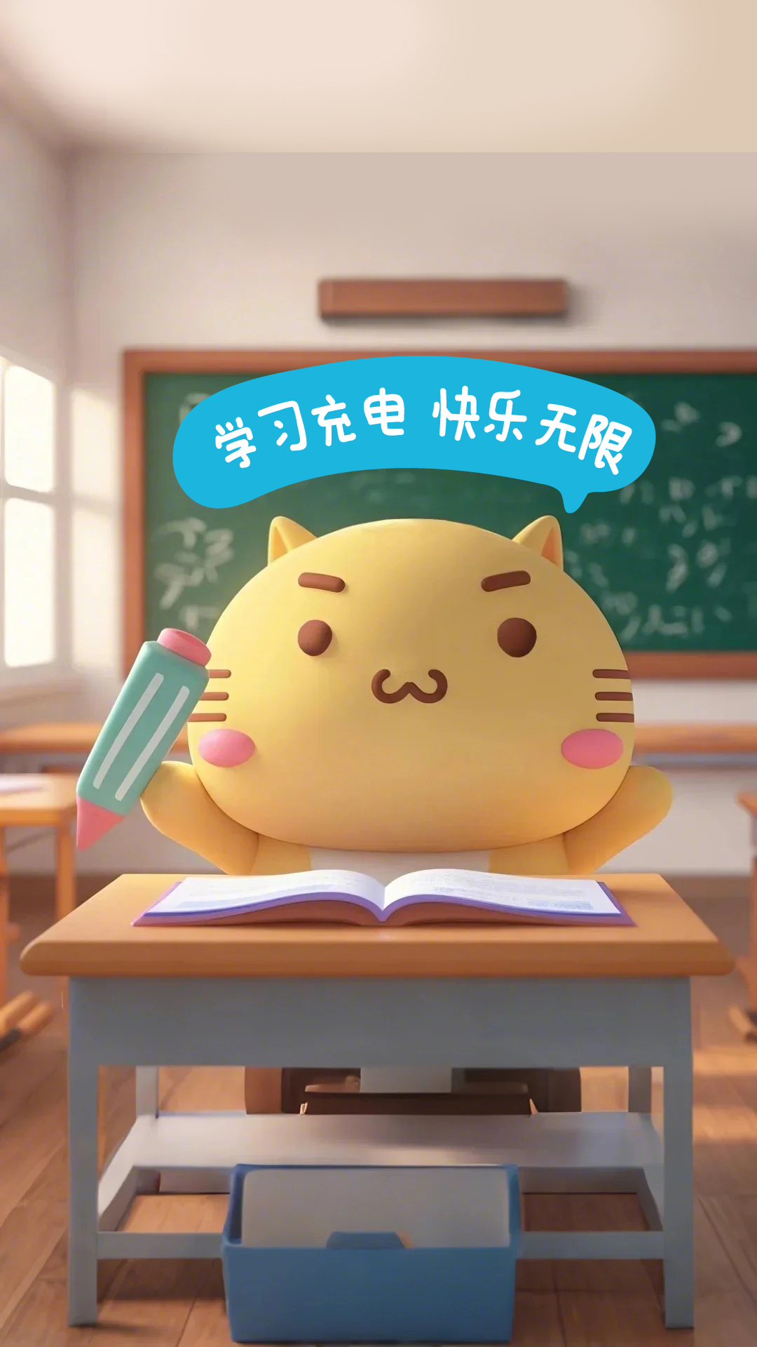 可愛立體哈咪貓手機(jī)電腦壁紙