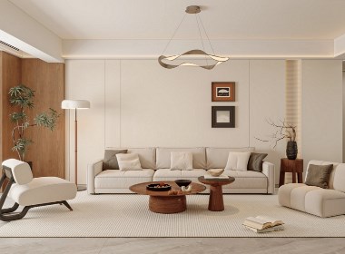 現(xiàn)代簡約客餐廳效果圖表現(xiàn)