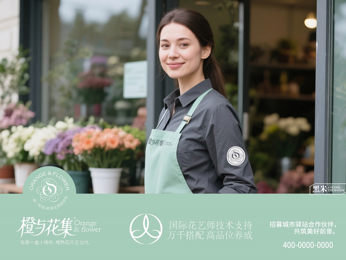 橙與花集--品牌形象設計