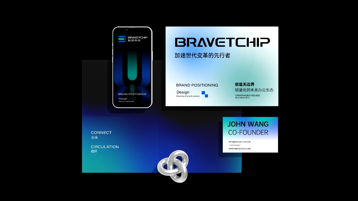原創(chuàng) 丨 品牌設(shè)計- 科技未來 BRAVETCHIP